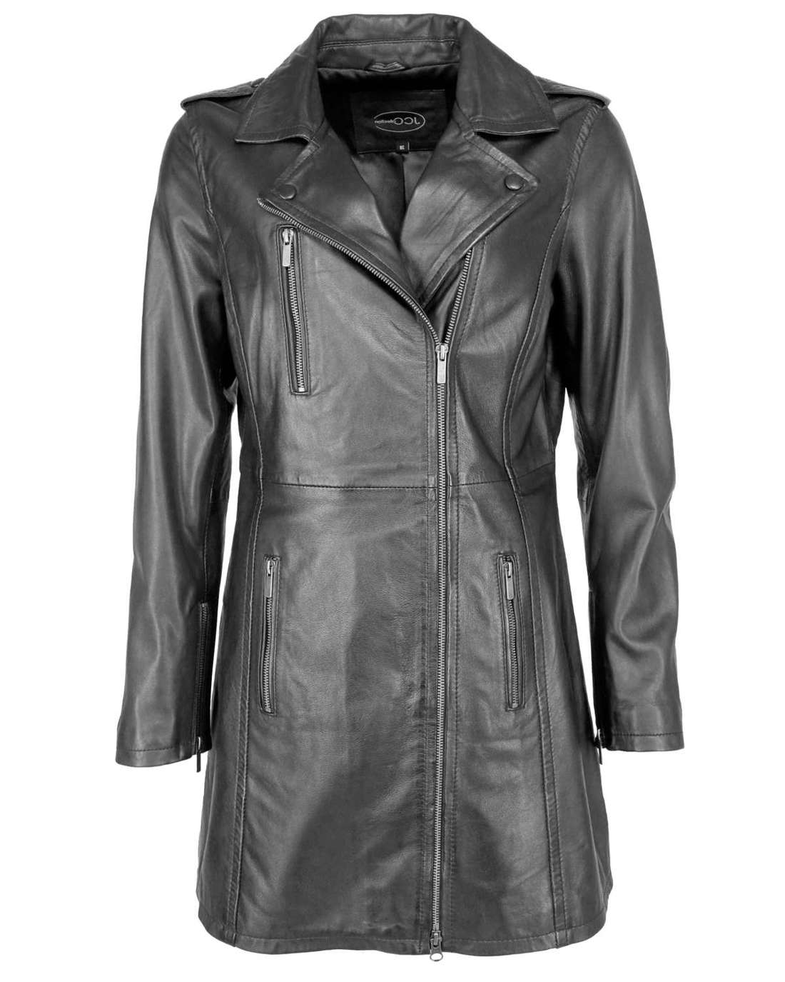 Кожаное пальто 31020128