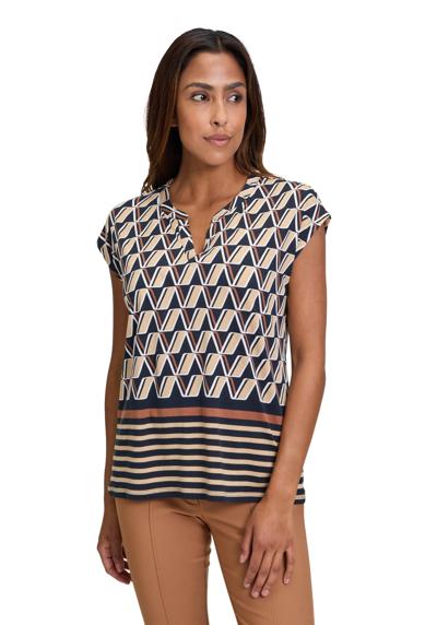 Рубашка с коротким рукавом Casual-Shirt mit Ringel