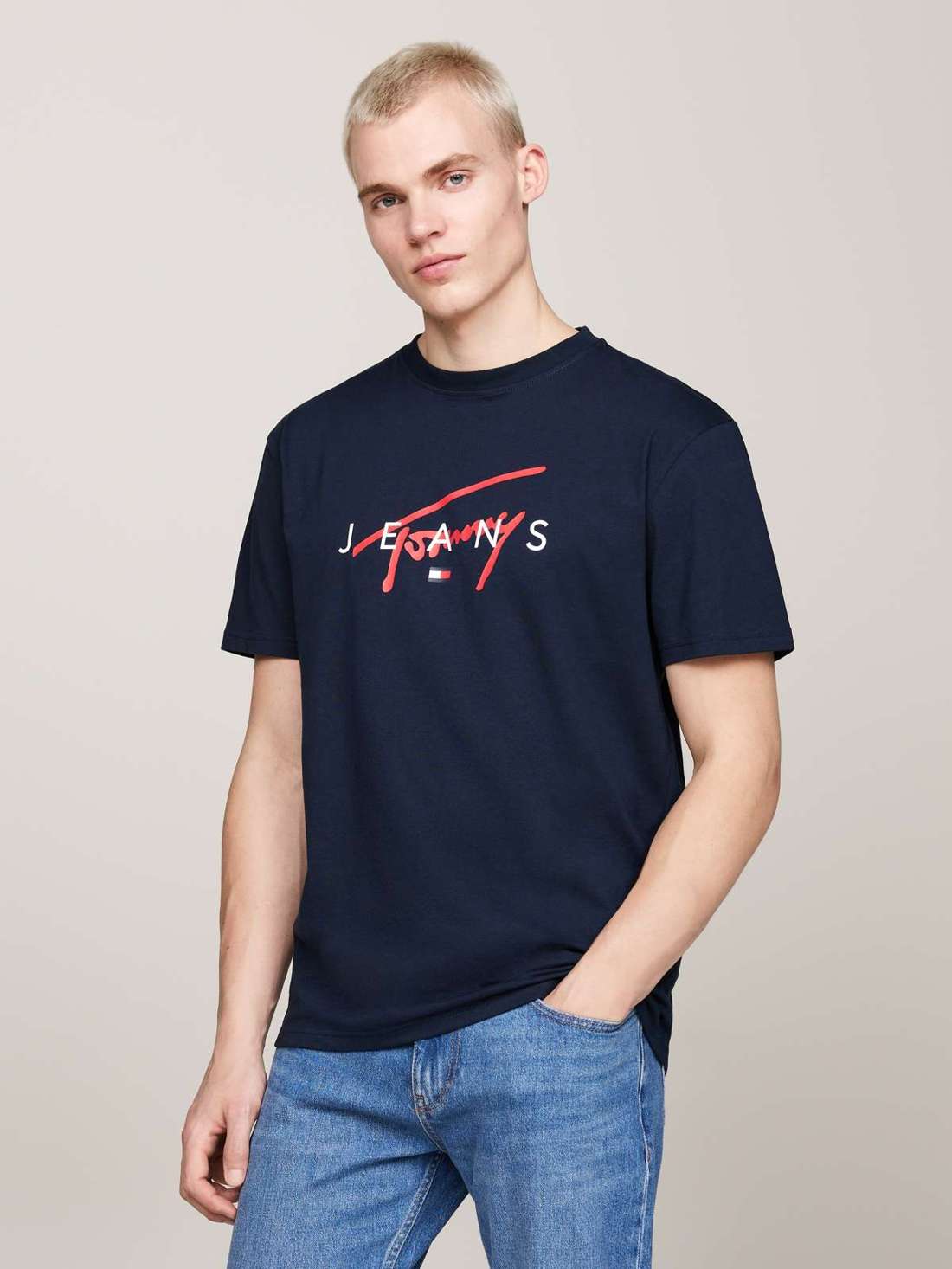 футболка TJM REG SIGNATURE TWIST TEE EXT