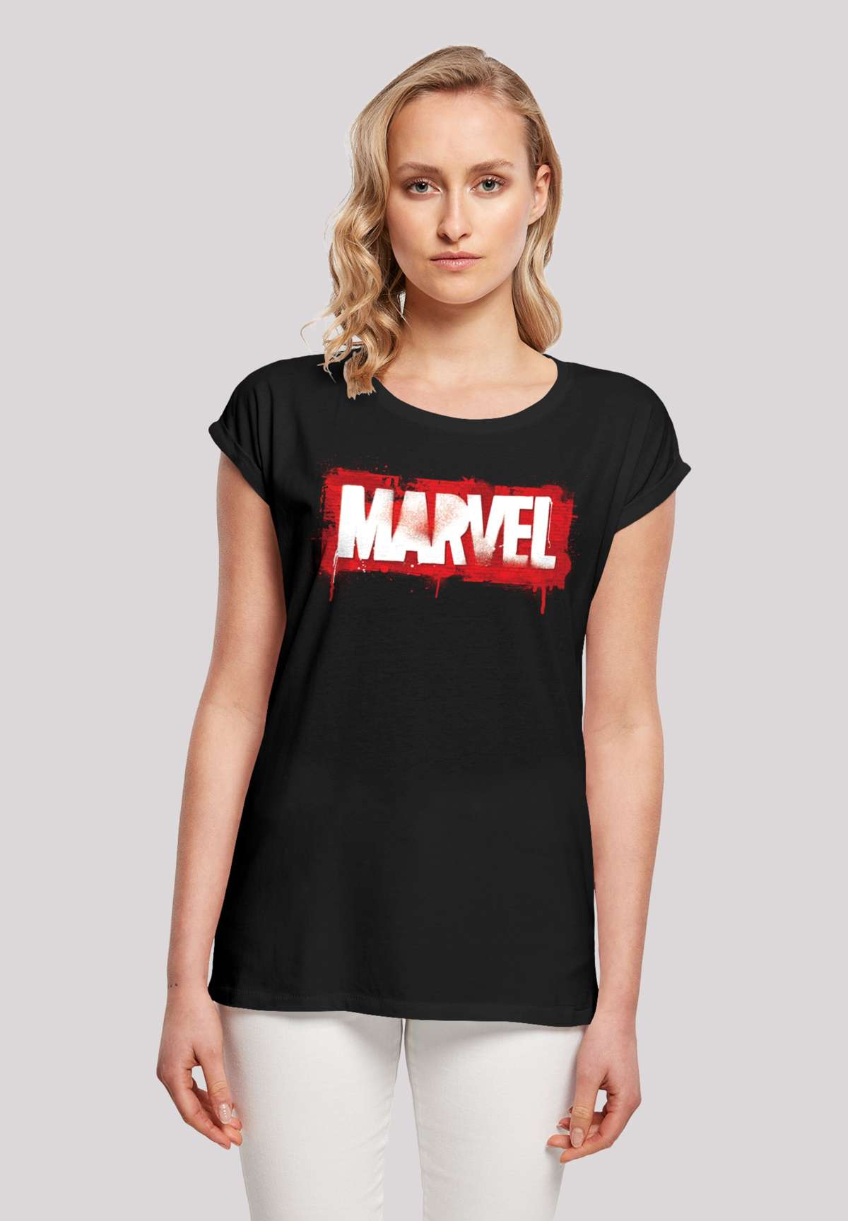 футболка Marvel Spray Logo