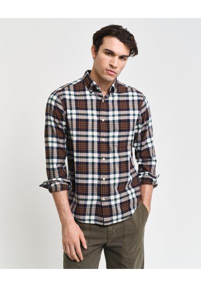 Рубашка с длинным рукавом REG FLANNEL PLAID SHIRT