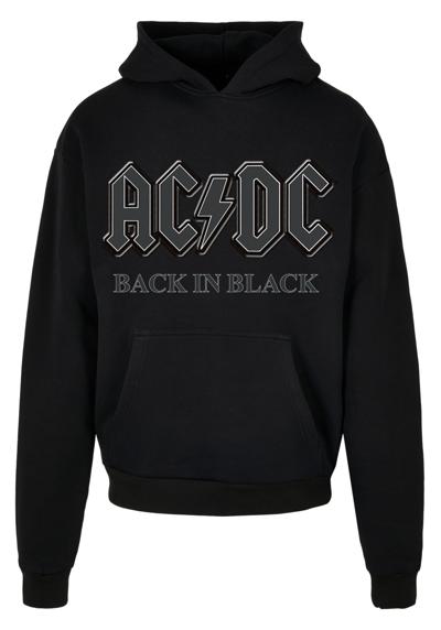 Толстовка с капюшоном PLUS SIZE ACDC Back in Black