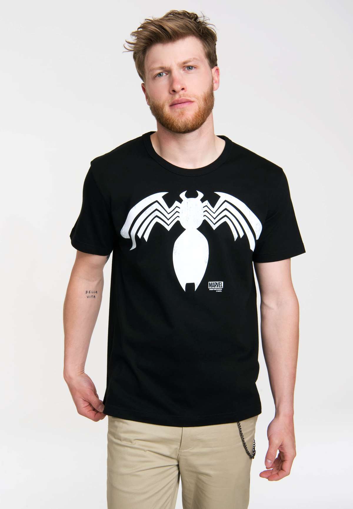 Футболка с крутым принтом спереди Venom