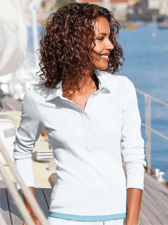 Рубашка поло с длинными рукавами Poloshirt