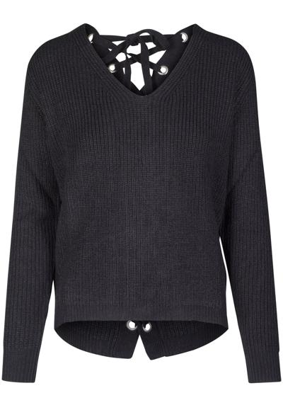 Свитер с круглым вырезом Urban Classics Damen Ladies Back Lace Up Sweater