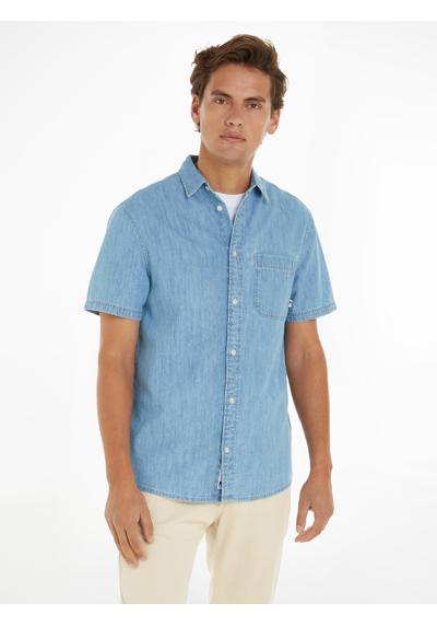 Джинсовая рубашка TJM REG DENIM SS SHIRT