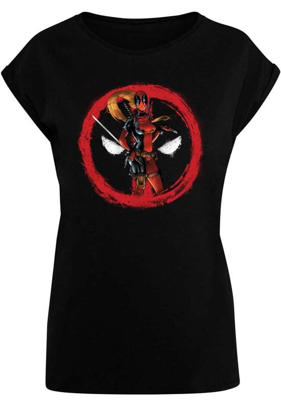 футболка Damen Ladies Deadpool - Lady Distressed T-Shirt