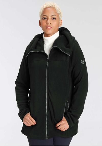 Флисовая куртка с капюшоном, высокая теплосохраняющая способность. Дышащий