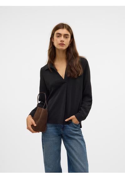 Блузка-рубашка VMALVA L/S COLLAR TOP WVN GA