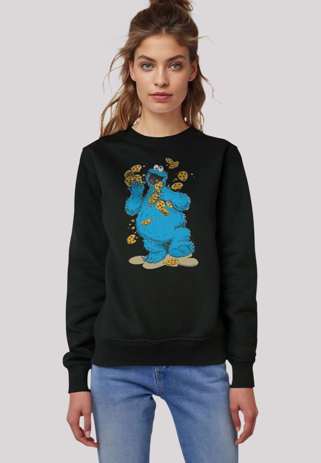 толстовка Sesamstra?e Cookie Monster Cookies Everywere