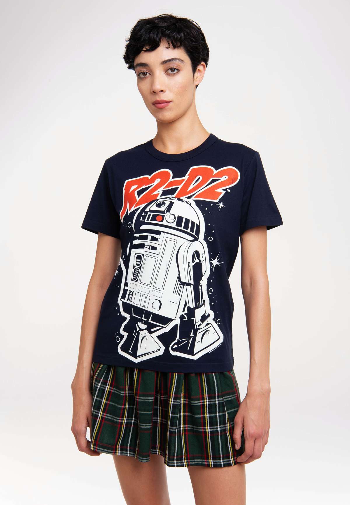 Футболка с классным принтом Star Wars - R2-D2