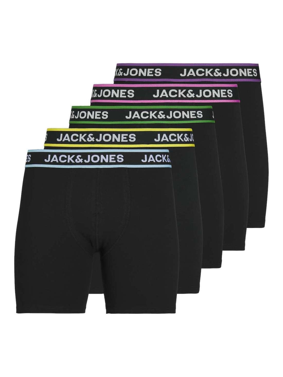 Боксеры JACLIME SOLID BOXER BRIEFS 5 PACK
