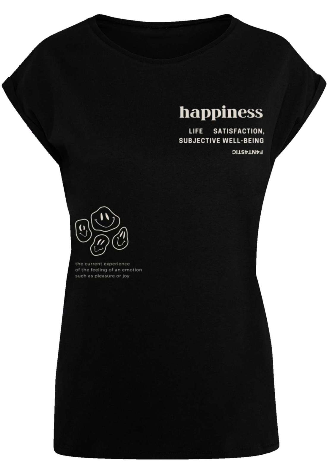 футболка PLUS SIZE happiness