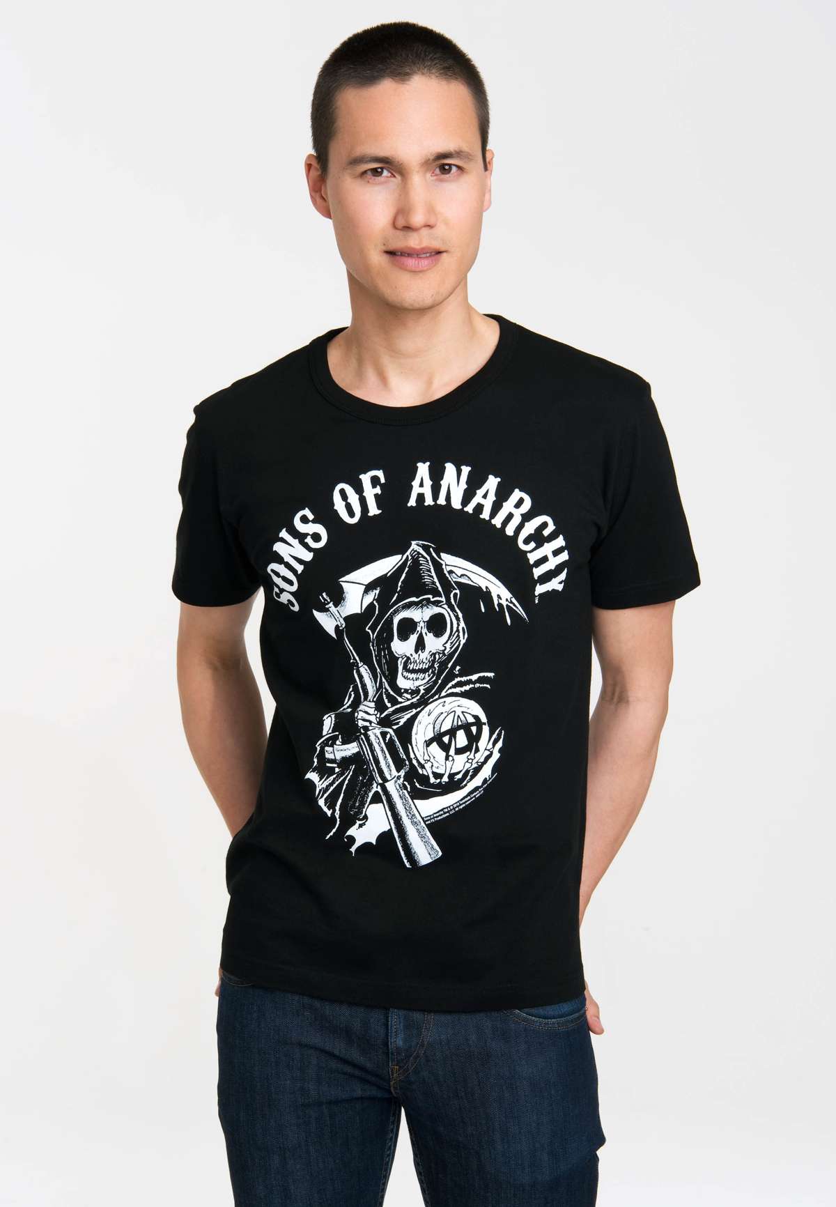 Футболка с принтом «Сыны анархии» Sons of Anarchy Logo