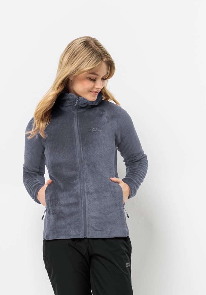 Флисовая куртка с капюшоном ROTWAND HOODED FZ W