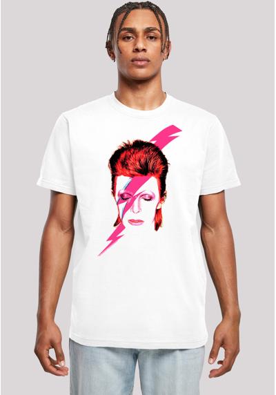 футболка David Bowie Aladdin Sane Lightning Bolt