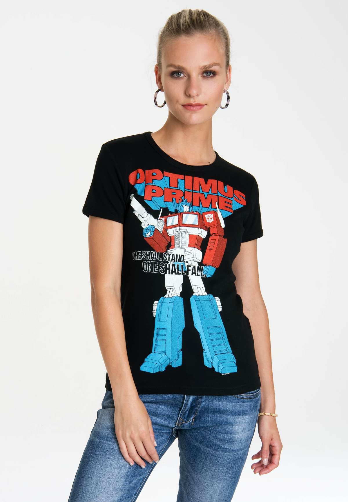 Футболка с лицензионным оригинальным дизайном Optimus Prime - One Shall Stand