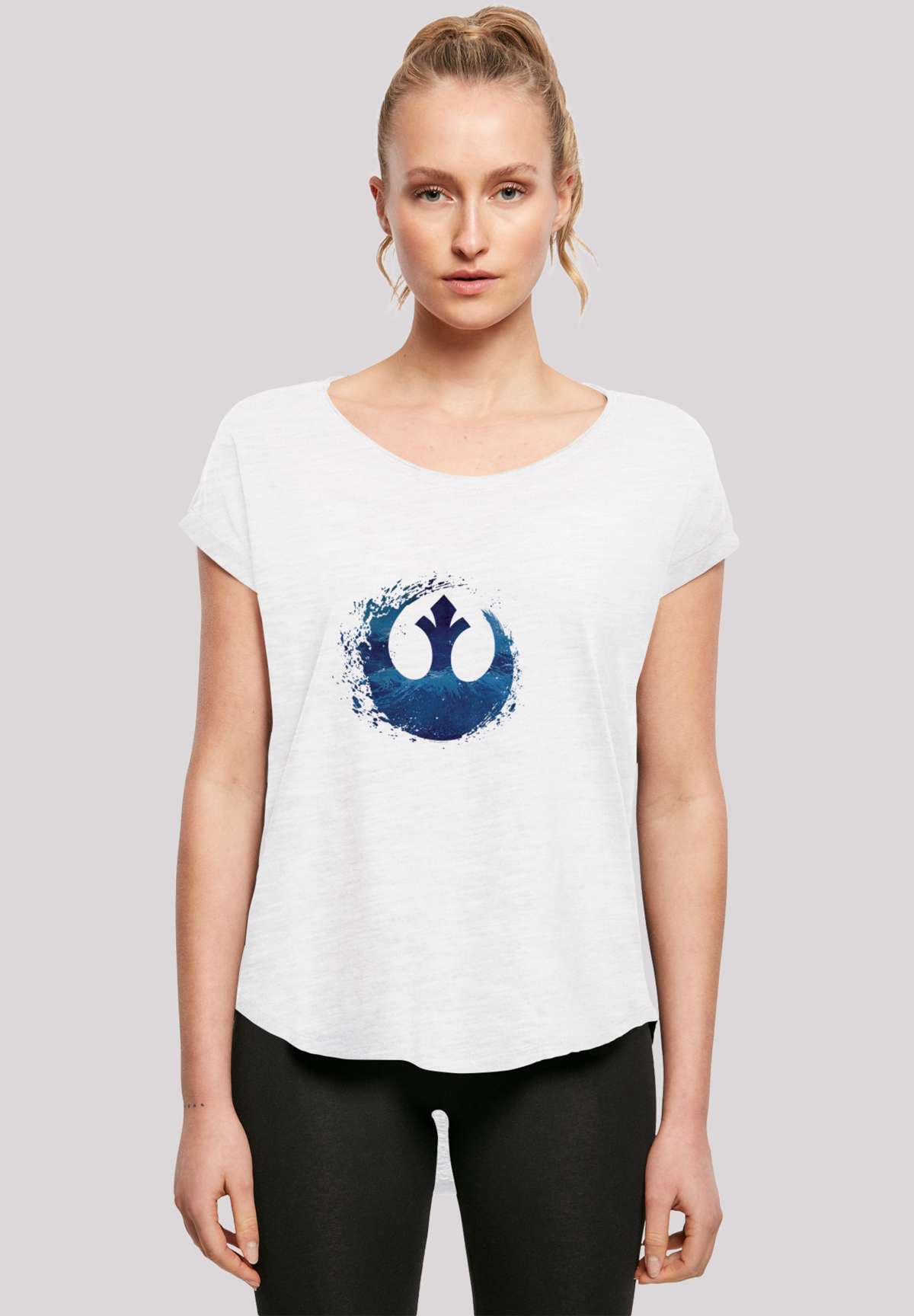 футболка Star Wars Rise Of Skywalker Rebellen Logo Wave`