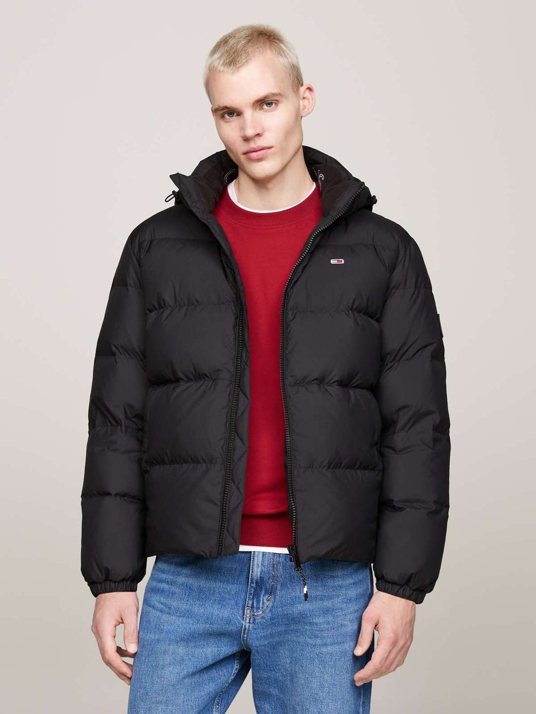 Стеганая куртка с капюшоном TJM ESSENTIAL DOWN JACKET EXT