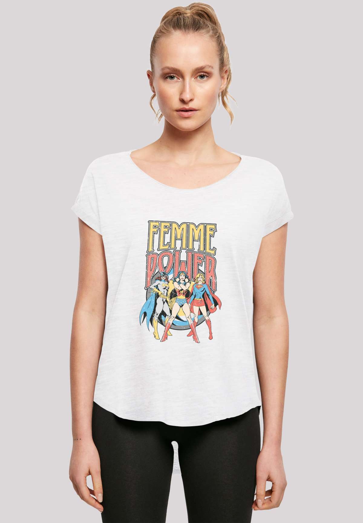 футболка DC Comics Superhelden Wonder Woman Femme Power