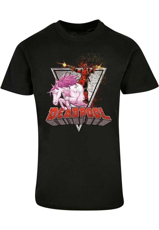 футболка Herren Deadpool - Rides a Unicorn T-Shirt