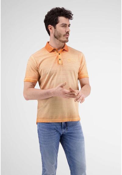 рубашка поло LERROS Poloshirt, gestreift in Strukturqualitat