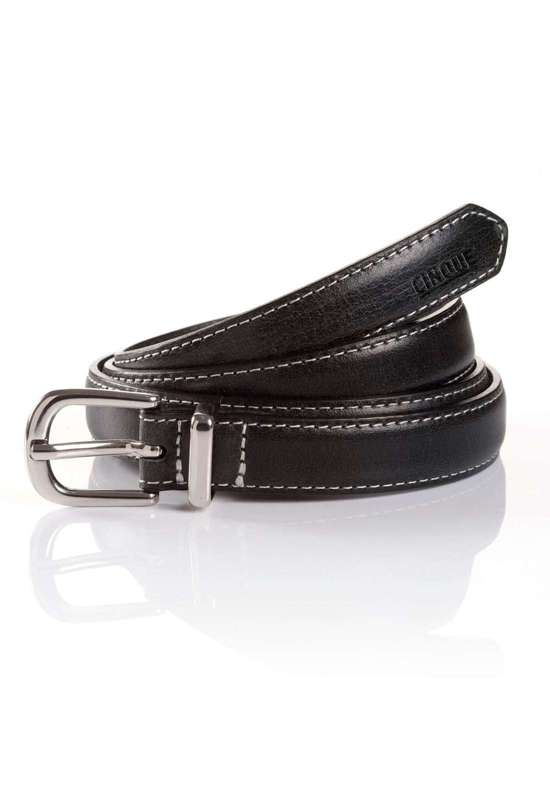 Кожаный ремень с тиснением и металлической петлей для ремня. BOSA