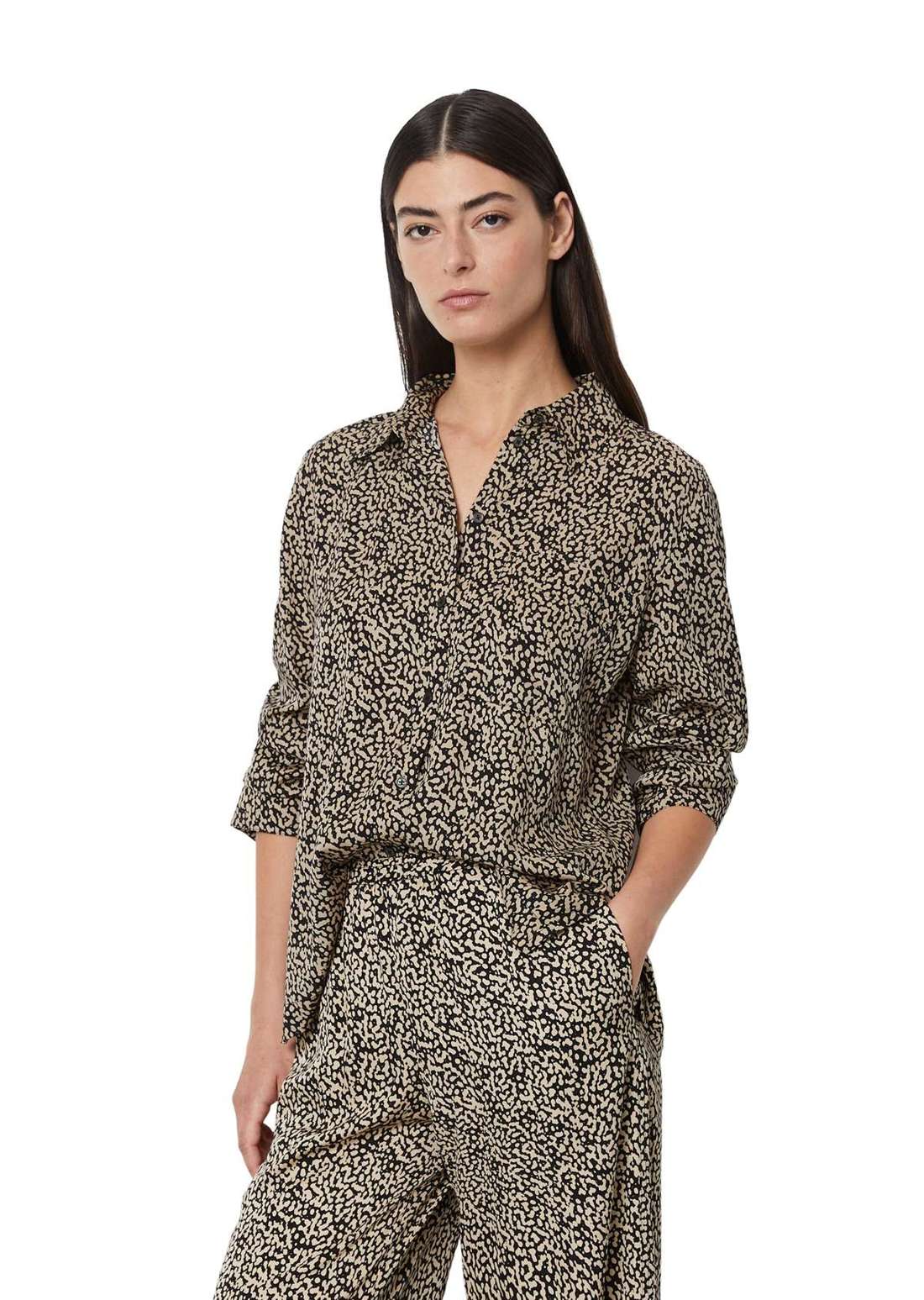 Блузка с длинными рукавами aus LENZING™ ECOVERO™