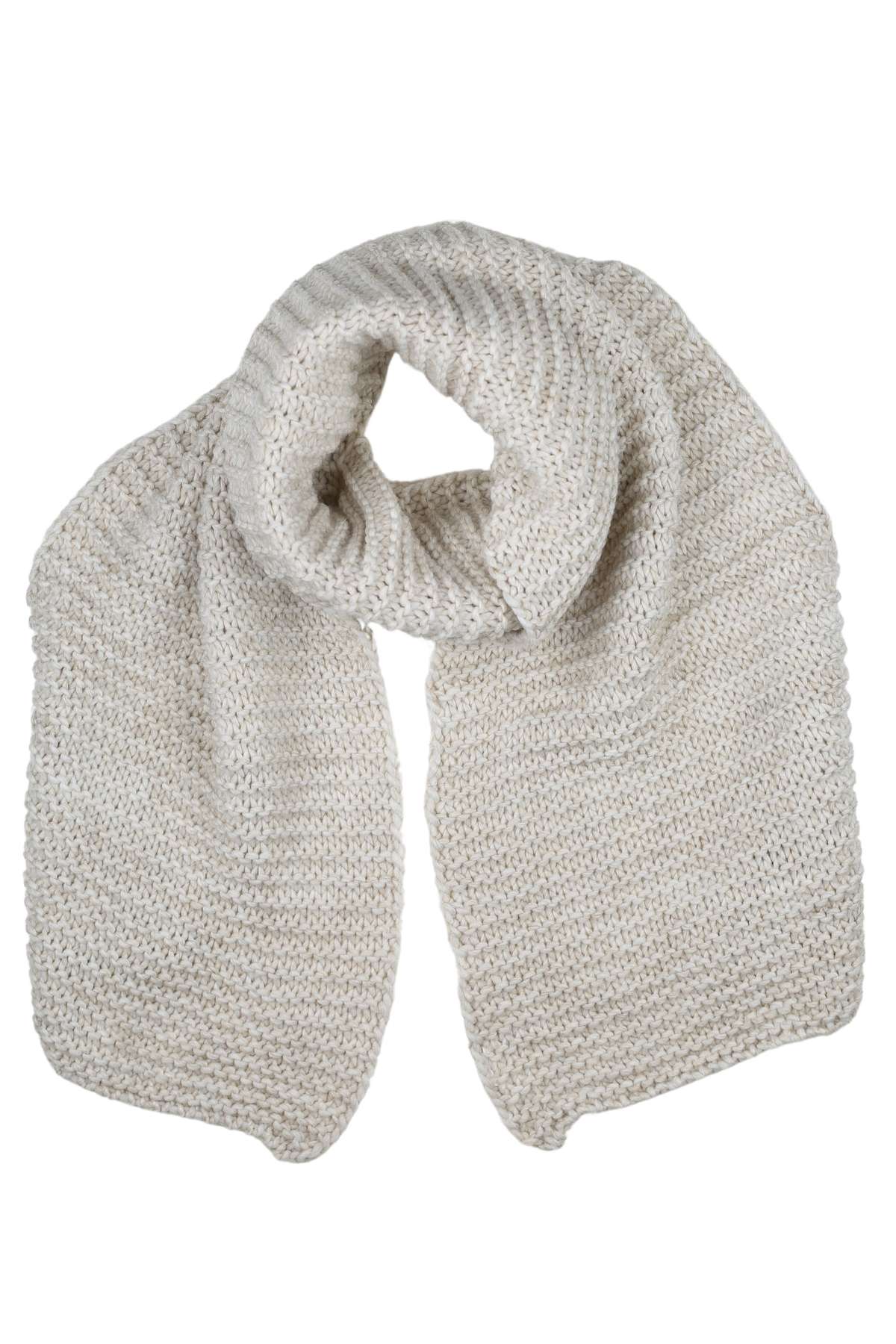Шарф шерстяной, (1 шт.), шарф вязаный, производство Италия.