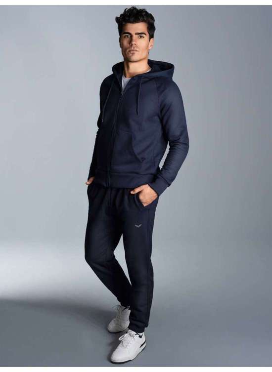 Костюм для отдыха TRIGEMA Jogginganzug mit Kapuze und Reißverschluss