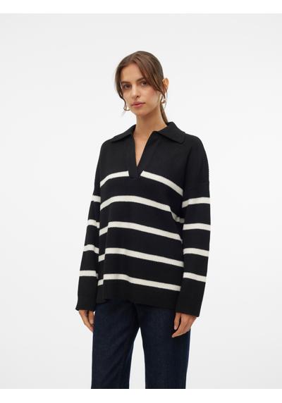 свитер с V-образным вырезом VMLUNA LS V-NECK LONG PULLOVER GA BOO