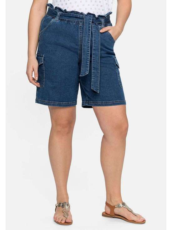 Джинсовые Бермуды Große Größen