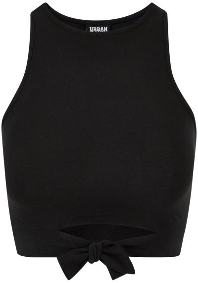 Мышечная рубашка Urban Classics Damen Ladies Cropped Knot Top