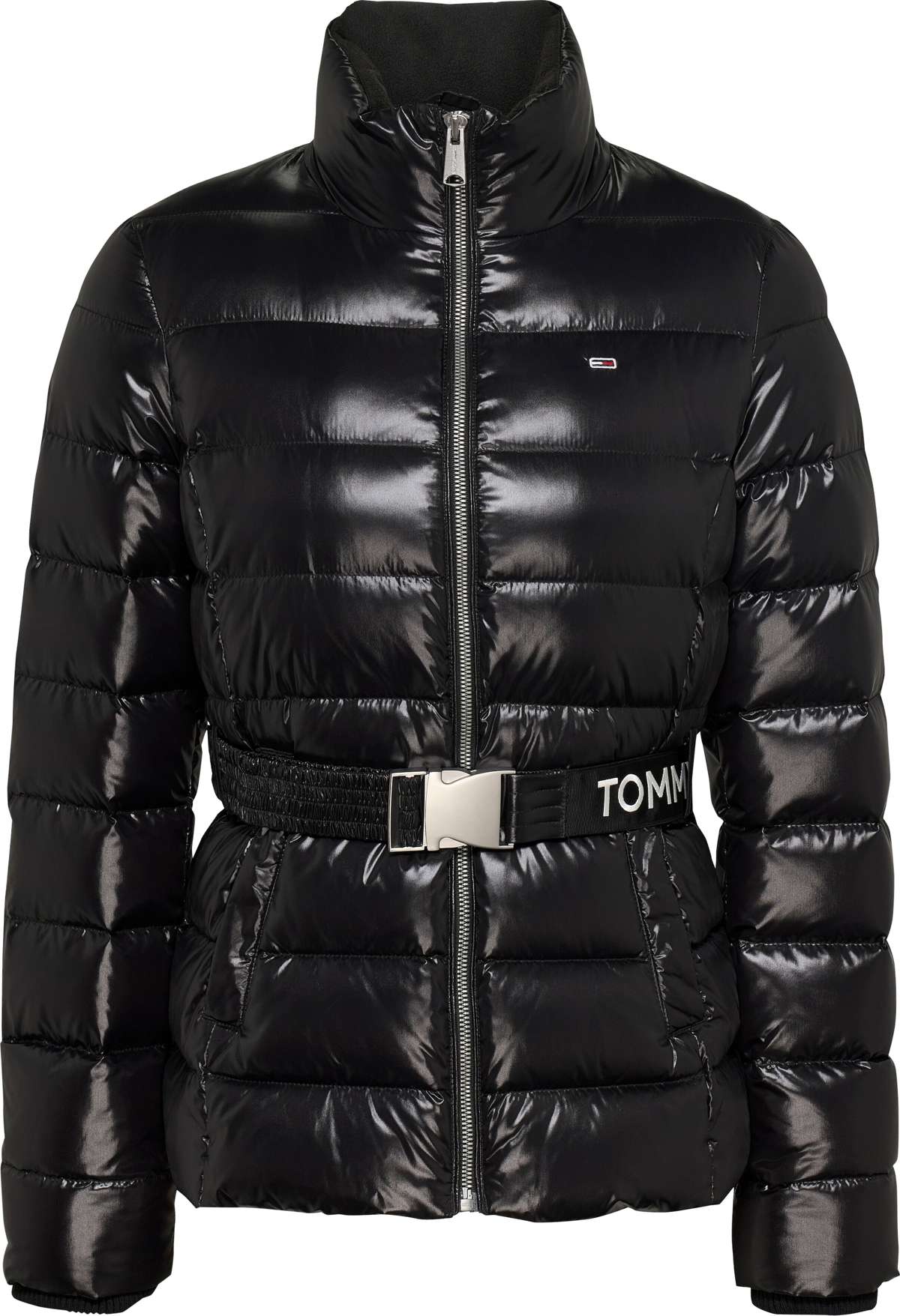 Стеганая куртка с блестящим эффектом TJW BRANDED BELT DOWN JACKET