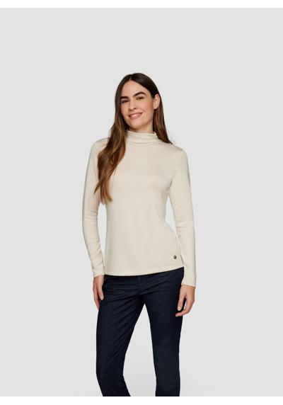 Рубашка с принтом Elegantes Shirt mit Rollkragen