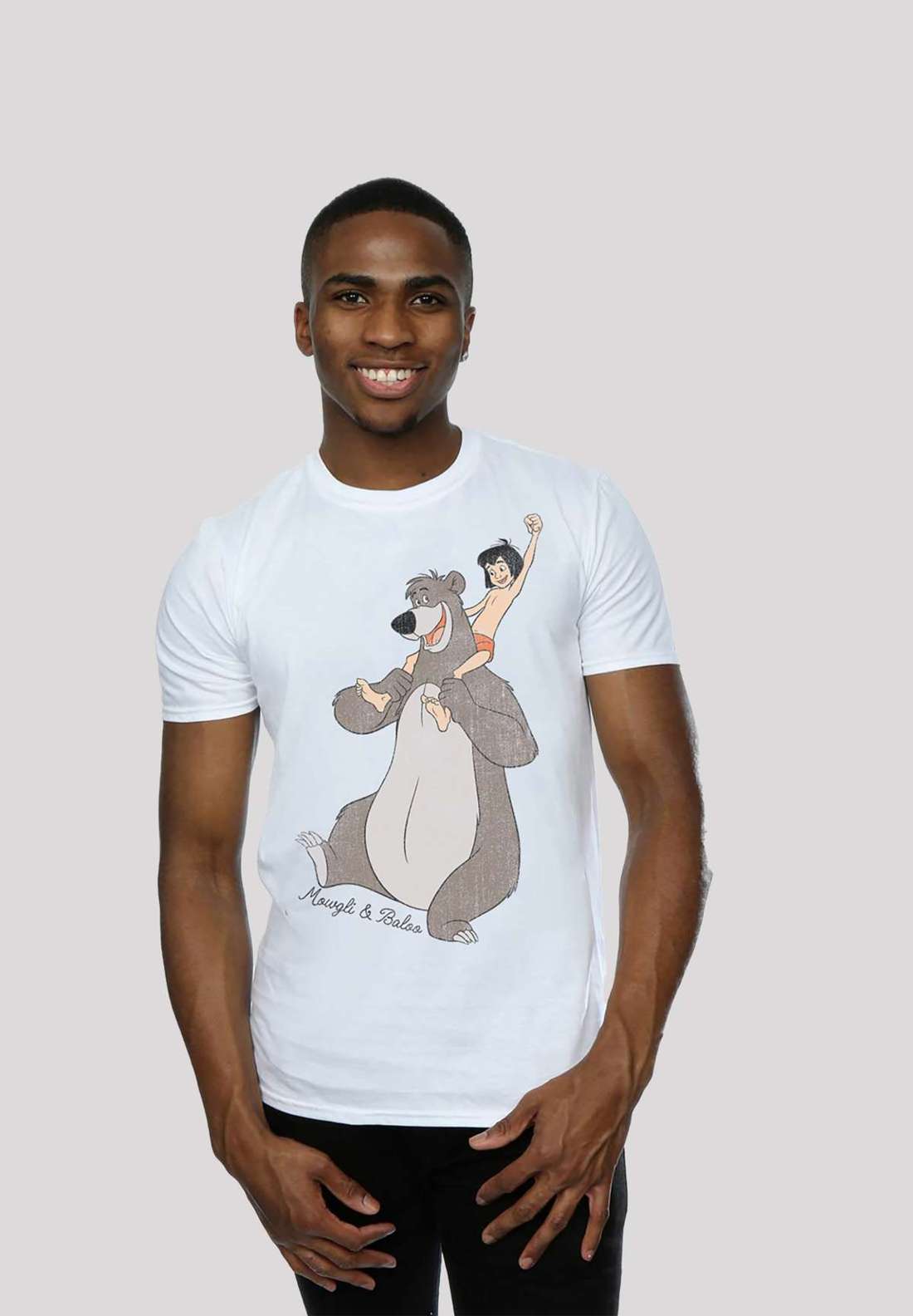 футболка Disney Dschungelbuch Mogli und Balu