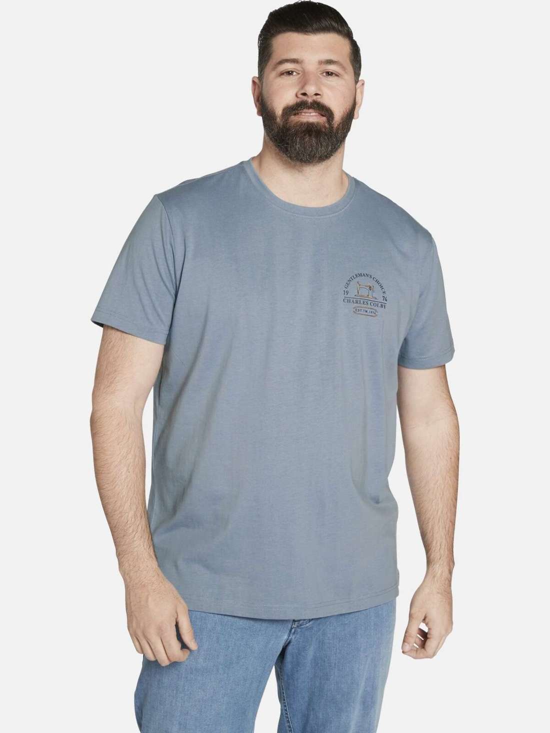 рубашка с круглым вырезом T-Shirt EARL JASPER