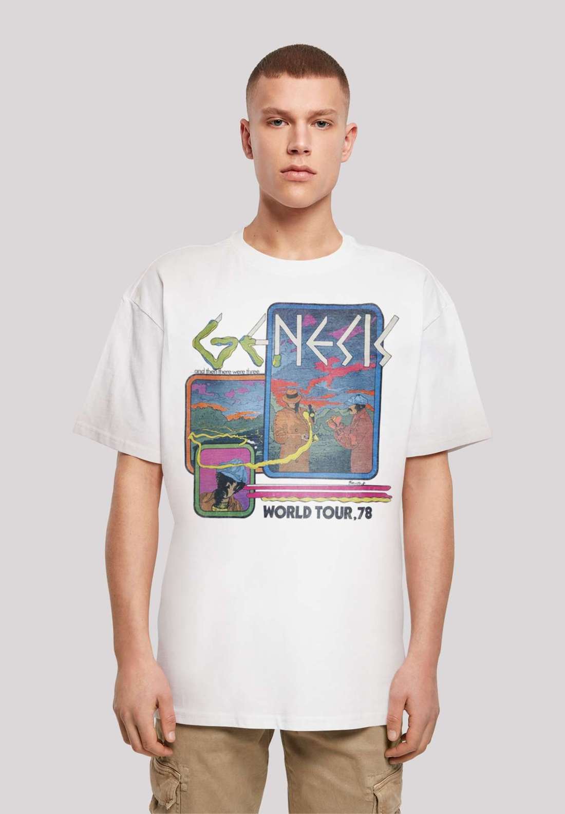 футболка Genesis Rock Music Band World Tour 78