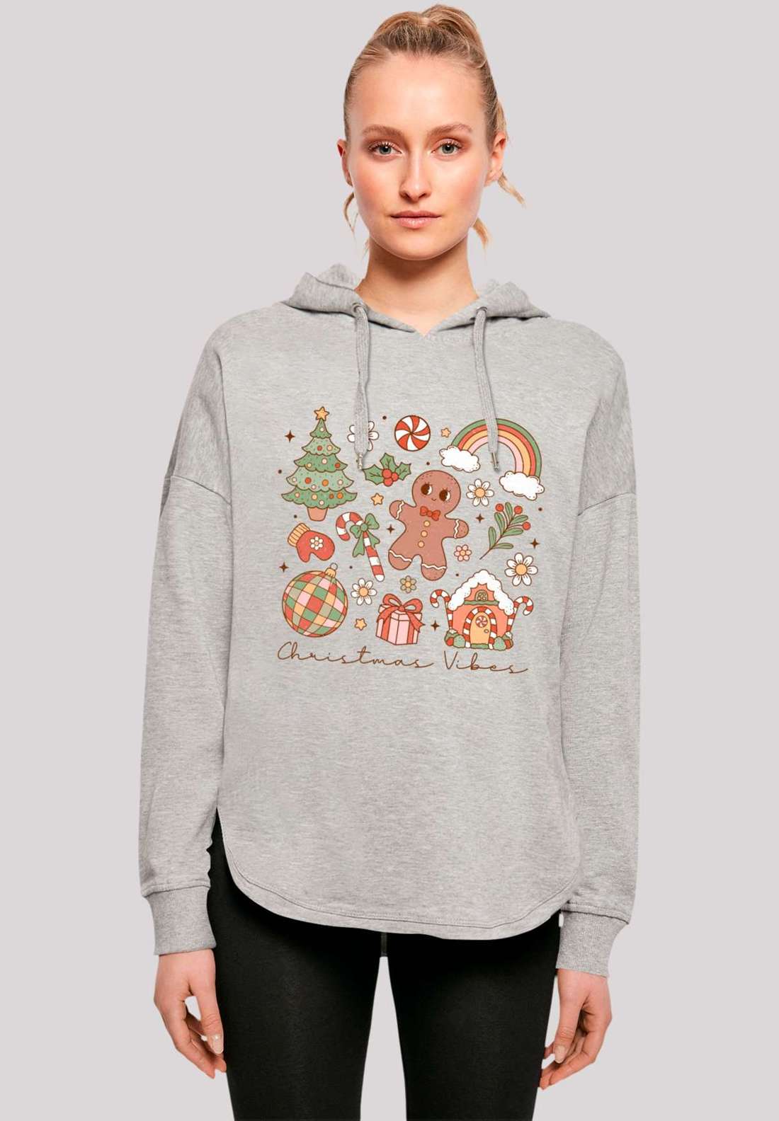 Толстовка с капюшоном Weihnachten Vibes Cozy Cute Winter