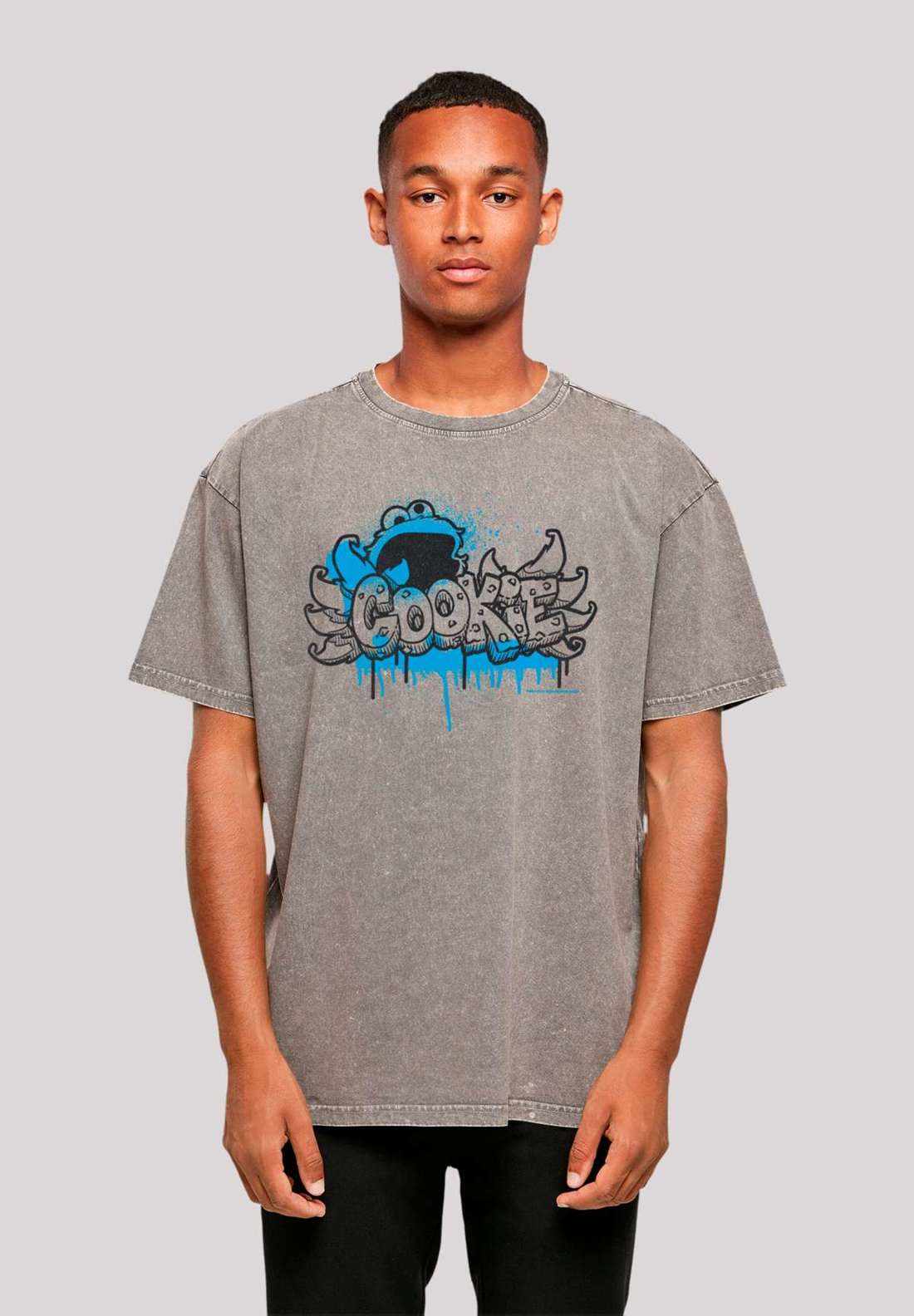 футболка Sesamstraße Cookie Fingers Graffiti