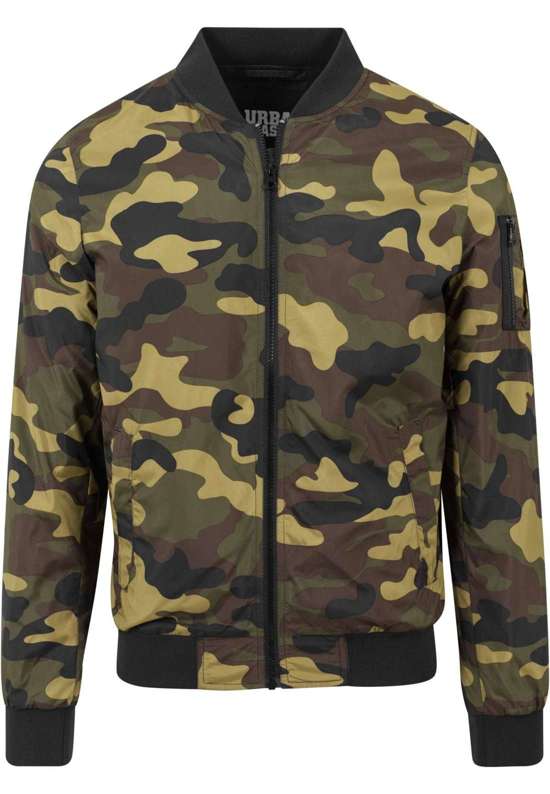 Всепогодная куртка Urban Classics Herren Light Camo Bomber Jacket
