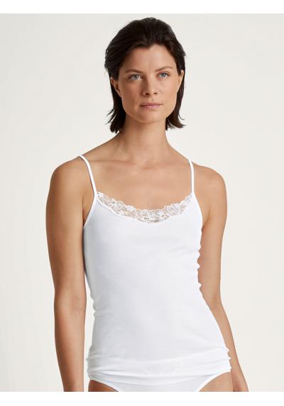 Майка с кружевной вставкой в зоне декольте Cotton Desire
