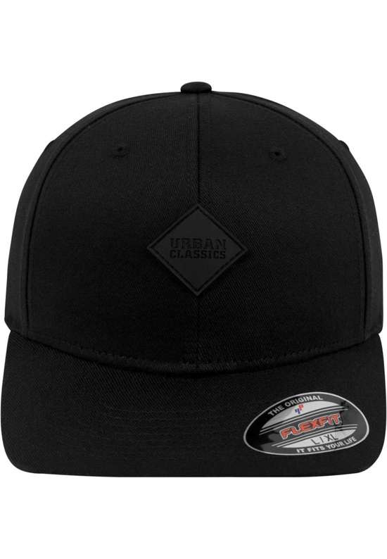 Гибкая крышка Urban Classics Accessoires Synthetic Leatherpatch Flexfit Cap