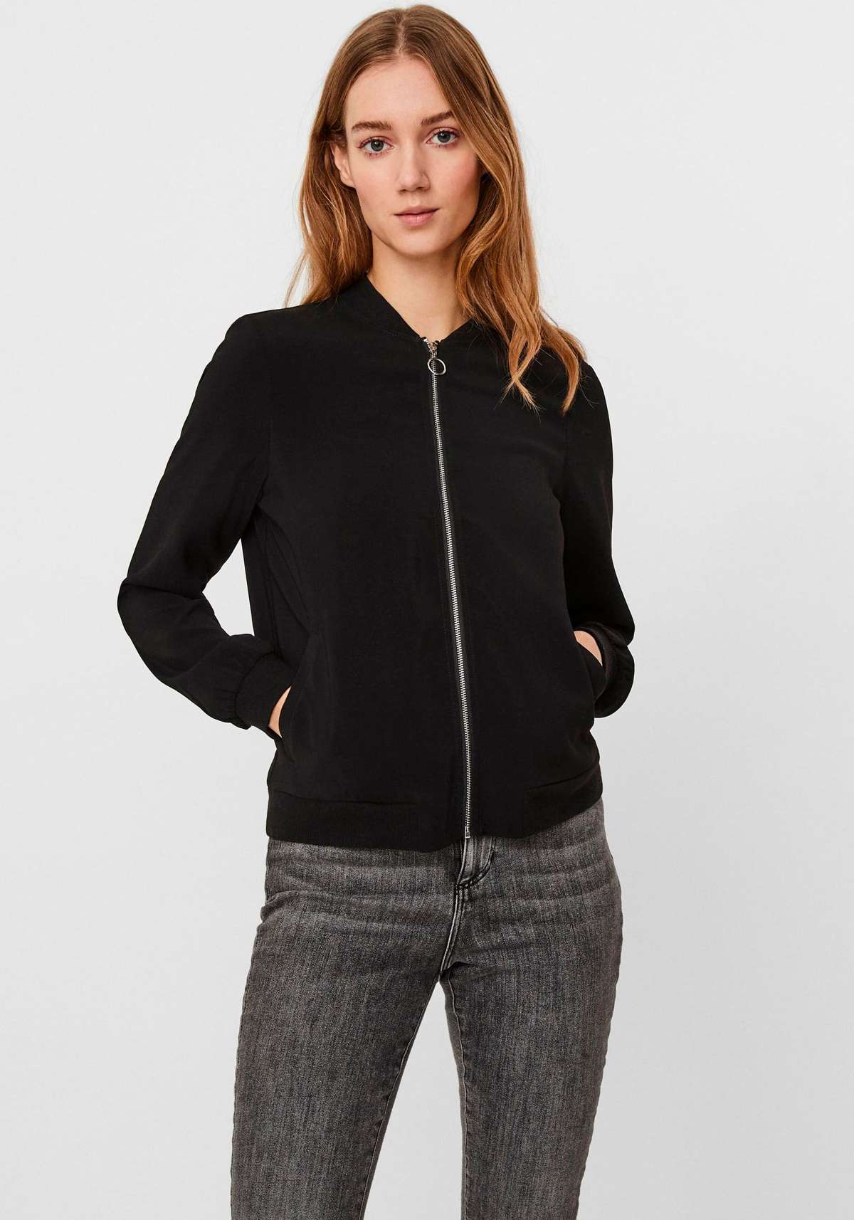 Бомбер модного короткого фасона VMCOCO L/S BOMBER