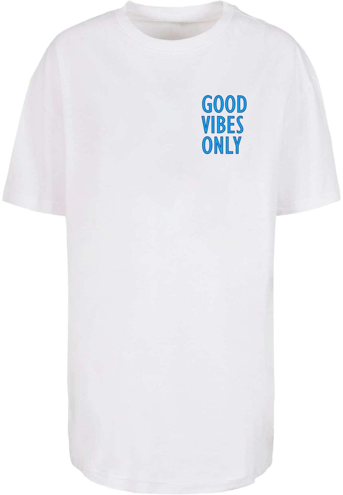 футболка Damen Ladies Good Vibes Only Oversized Boyfriend Tee