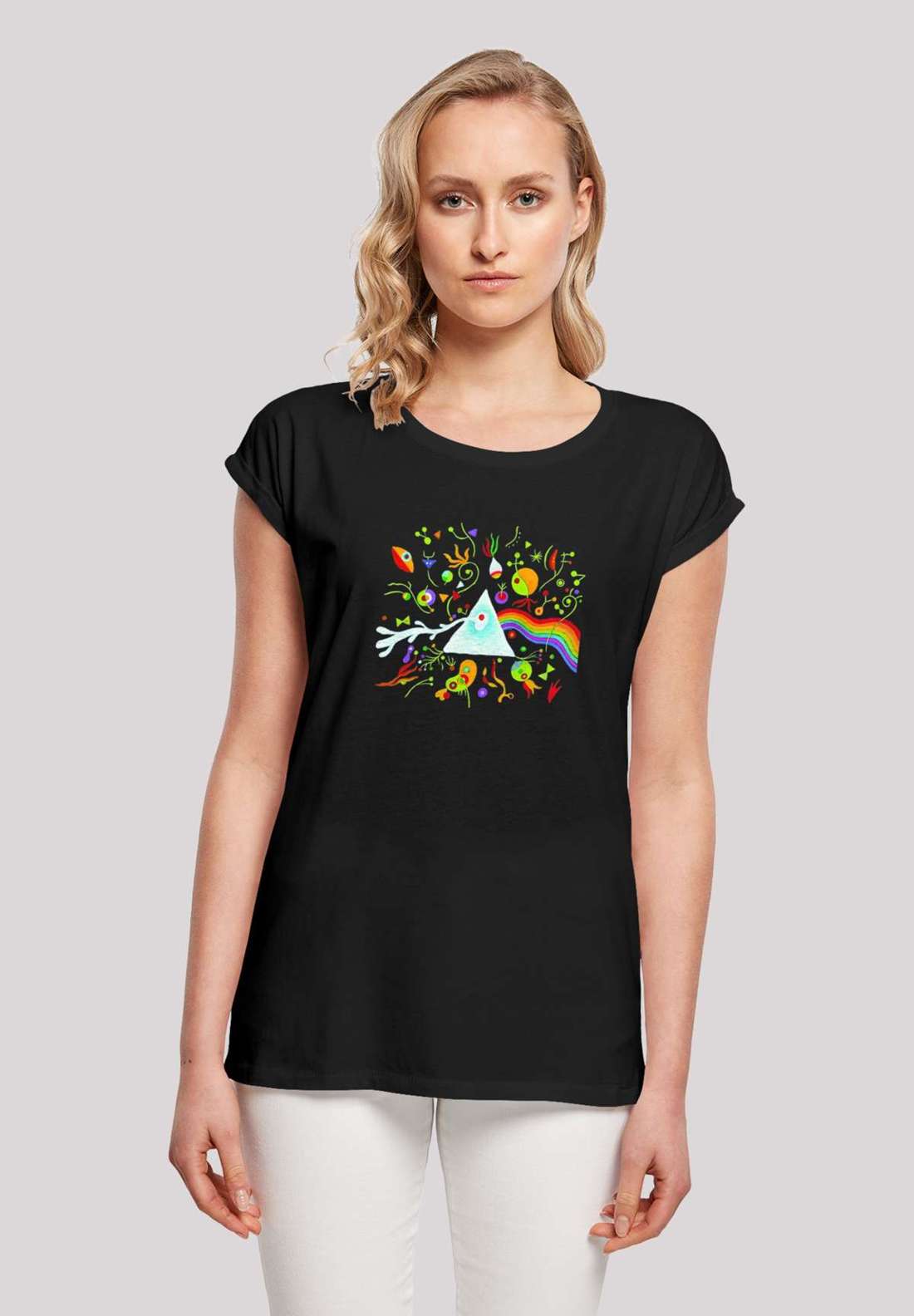 футболка Pink Floyd Miro 70s Prism Psychedelic Logo