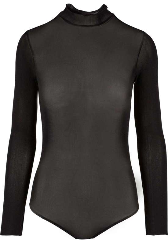 тело Urban Classics Damen Ladies Mesh Turtleneck Body