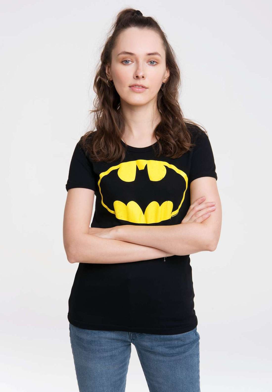 Футболка с лицензионным оригинальным дизайном Batman-Logo