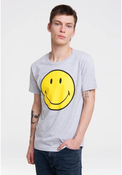 Футболка с великолепным принтом спереди Smiley