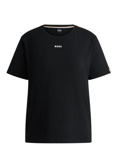 Футболка с надписью-логотипом и этикеткой CI_T-Shirt